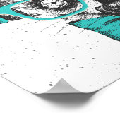 Poster Lemur | Music Lover (Coin)