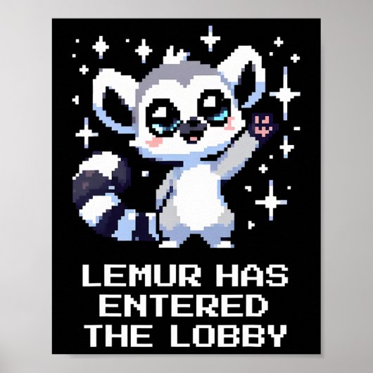 Poster Lémurien Entré Lob (Devant)