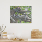 Poster Lemurs (Cuisine)