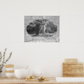 Poster "L'enchantement dans les bois" (Cuisine)