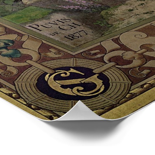 Poster L'enfance de St. Genevieve (Coin)