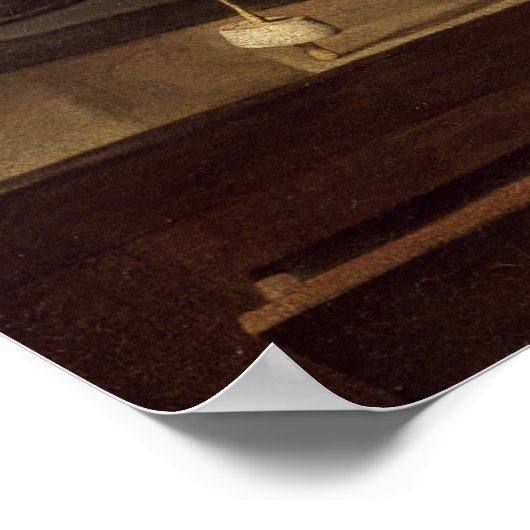 Poster L'enfant avec un tétotum (Coin)