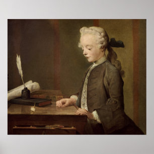 Poster L'enfant avec un tétotum