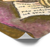 Poster L'Enfant Jésus avec sa mère et sa grand-mère (Coin)