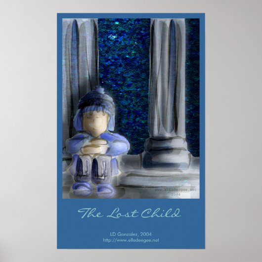Poster L'enfant perdu (Devant)
