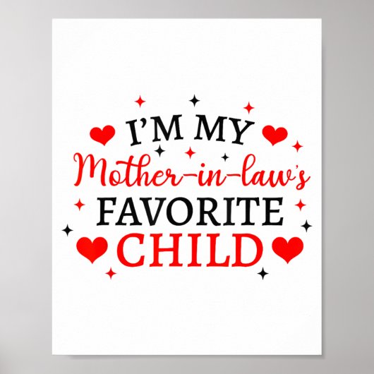 Poster L'enfant préféré de ma belle-mère, femme parent dr (Devant)