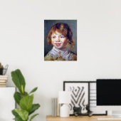 Poster L'enfant qui rit (Bureau à domicile)