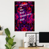 Poster L'enfer (Bureau à domicile)