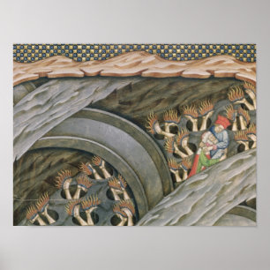 Poster L'enfer de Dante avec un commentaire