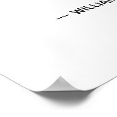 Poster L'enfer est une citation vide (Coin)