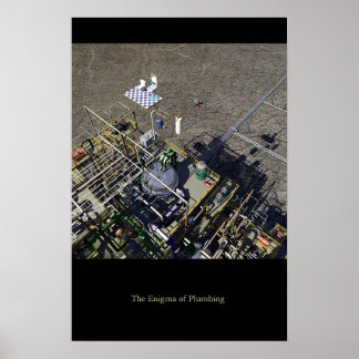 Poster L'énigme de la plomberie