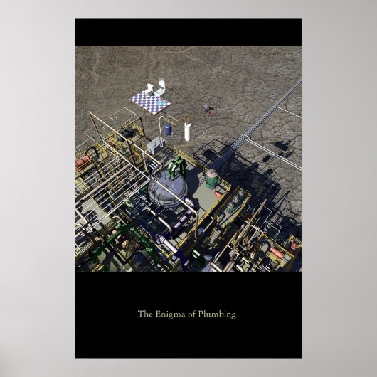 Poster L'énigme de la plomberie (Devant)