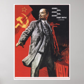 Poster Lénine Forever