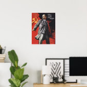 Poster Lénine Forever (Bureau à domicile)