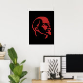 Poster Lénine, URSS, CCCP, Union soviétique, Communisme (Bureau à domicile)