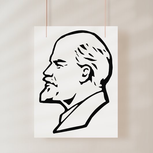 Poster Lénine, URSS, CCCP, Union soviétique, Communisme