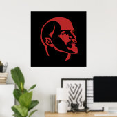 Poster Lénine, URSS, CCCP, Union soviétique, communisme (Bureau à domicile)