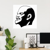 Poster Lénine, URSS, CCCP, Union soviétique, Communisme (Bureau à domicile)