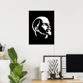 Poster Lénine, URSS, CCCP, Union soviétique, communisme (Bureau à domicile)