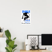 Poster L'ennemi est la syphilis - WPA (Bureau à domicile)