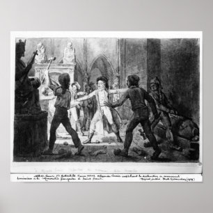 Poster Lenoir s'opposant à la destruction des tombes