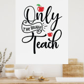 Poster L'enseignant n'est que le meilleur enseignant (Cuisine)