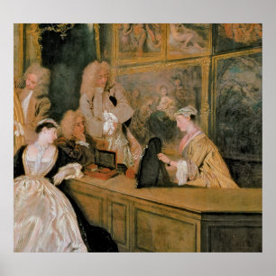 Poster L'Enseigne de Gersaint, 1720