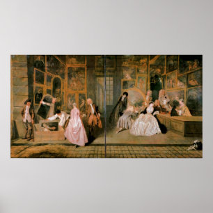 Poster L'Enseigne de Gersaint, 1720