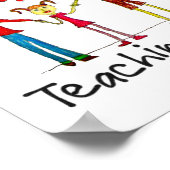 Poster L'enseignement est une oeuvre de coeur (Coin)