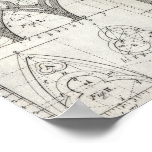 Poster L'Entablature gothique (Coin)