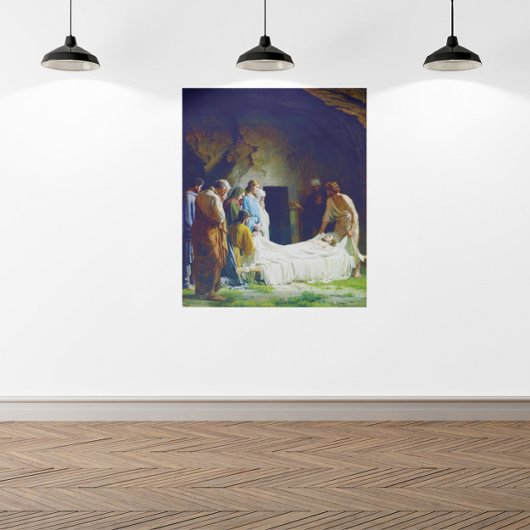 Poster L'enterrement de Jésus par Carl Heinrich Bloch 187