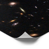 Poster Lentille gravitationnelle "Cinq Étoiles" (Coin)