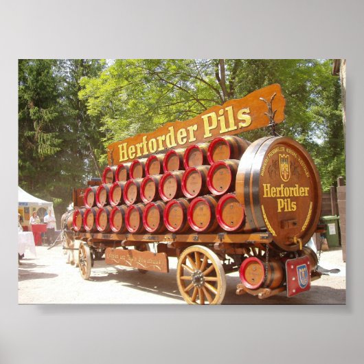 Poster L'entraîneur de bière (Devant)