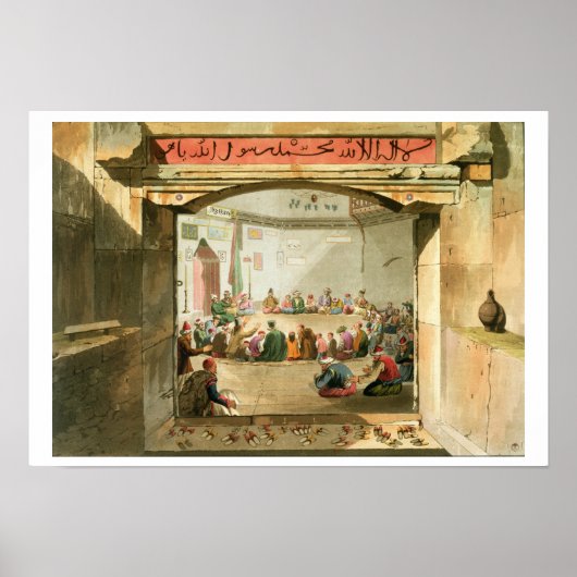 Poster L'entrée de la Tour des Vents, Athènes, fr (Devant)