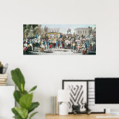 Poster L'entrée de Louis XVI à Paris (Bureau à domicile)