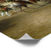 Poster L'entrée de Napoléon et Marie-Louise (Coin)