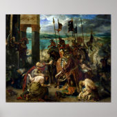 Poster L'entrée des Croisés à Constantinople (Devant)