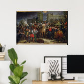 Poster L'entrée d'Henri IV à Paris (Bureau à domicile)