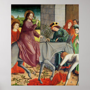 Poster L'entrée du Christ à Jérusalem