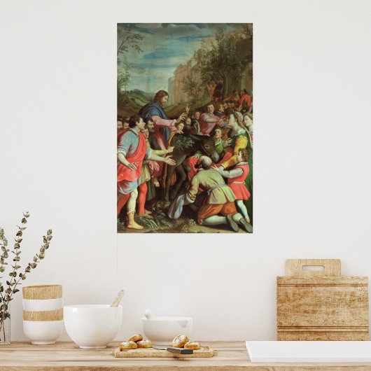 Poster L'entrée du Christ à Jérusalem (Cuisine)