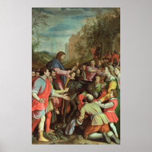 Poster L'entrée du Christ à Jérusalem