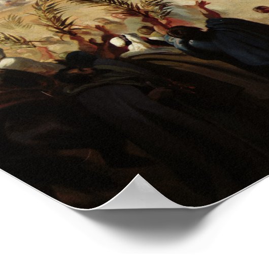 Poster L'entrée du Christ à Jérusalem (Coin)