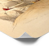 Poster L'entrée du Grand Temple d'Aboo (Coin)