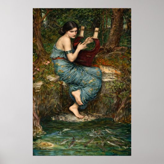 Poster L'Envoûteur par John William Waterhouse (Devant)