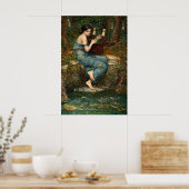 Poster L'Envoûteur par John William Waterhouse (Cuisine)