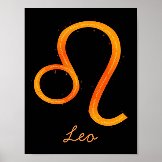 Poster Leo (Devant)