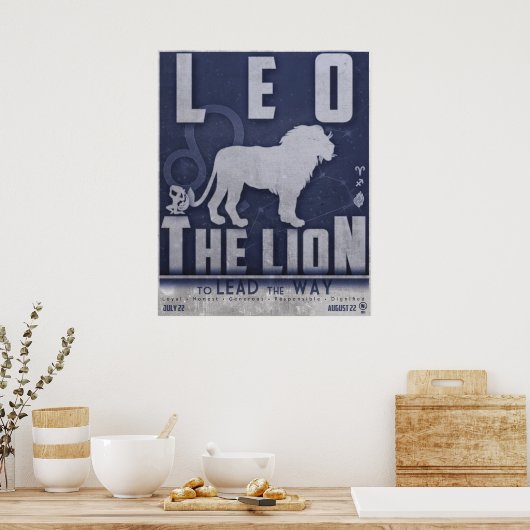 Poster Leo (Cuisine)