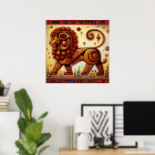 Poster Leo 8 (Bureau à domicile)