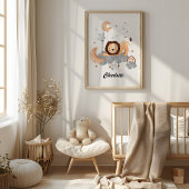 Poster Leo Baby - Votre petite infirmière Lion Zodiac
