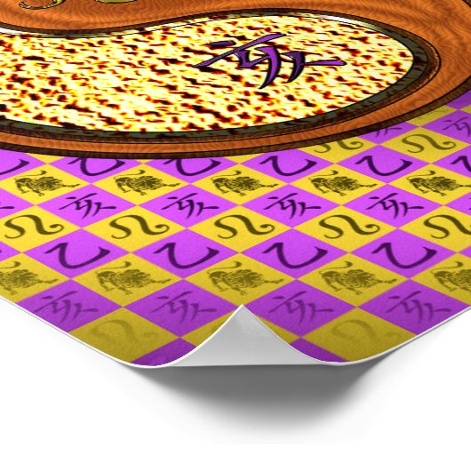 Poster Leo & Boar (Coin)